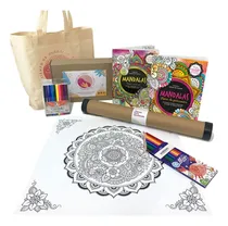 Comprar Set De Arte Mandalas Libros Lámina Xl Materiales