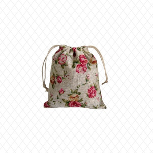 Imagen 1 de 1 de Bolsas De Flores Tela Natural Vintage Shabby Chic Importada