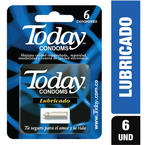 Today Condon Lubricado X 6und