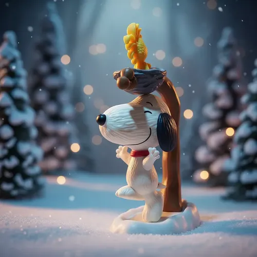Snoopy Na Árvore Woodstock Mcdonalds Peanuts Boneco - Oferta