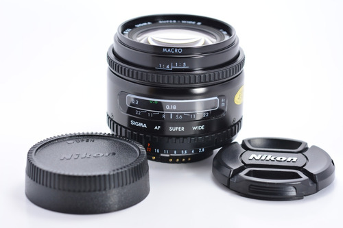 Nikon Sigma Super Wide Ii Af 24mm F/2.8 Macro Full Frame
