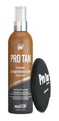 Pro Tan Overnight Color Bronceador Competencia Gym 250 Ml