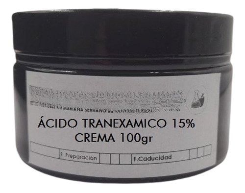 Ácido Tranexamico 15% Crema 100gr