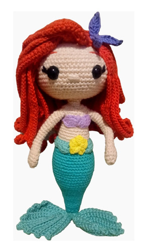Sirenita Crochet Princesas Ariel 