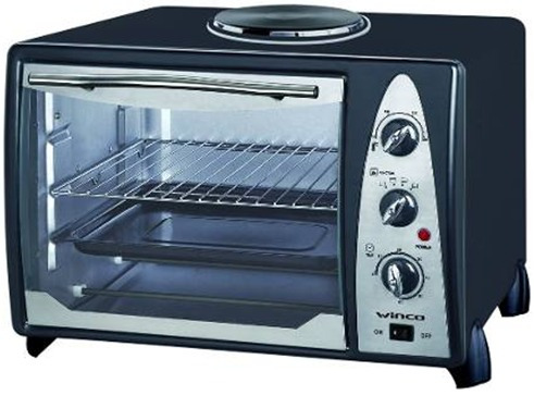 Horno Electrico Winco W37 36 Litros 2600w Con Anafe Superior