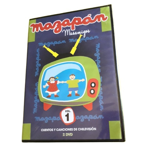 2 Dvd Mazapan  Masamigos  Cuentos Y Canciones  Chilevisión