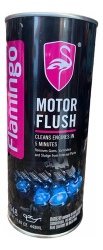 Motor Flush Limpia Aceite Del Carter Flamingo 443ml