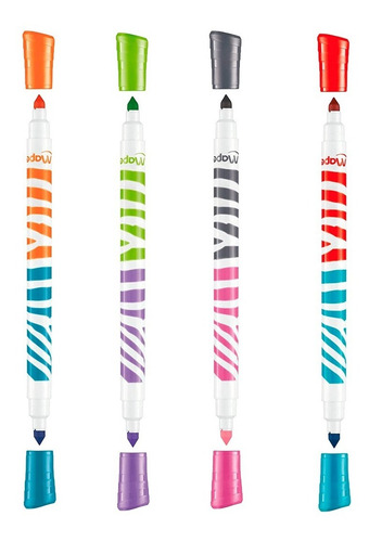 Imagen 3 de 6 de Marcadores Maped Colorpeps Duo X10 20 Colores Educando