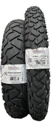 Par Pneu Xr 250 Tornado 120/80-18 + 90/90-21 Endurance