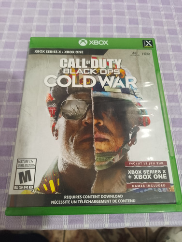 Call Of Duty Black Ops Cold War Xbox One. . (Usado)