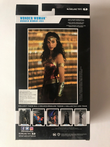 Wonder Woman Mujer Maravilla 1984 Mcfarlane Toys Dc Multiver (Usado)