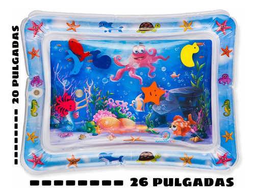 Colchoneta Inflable De Agua Para Bebés Y Niños Pequeños