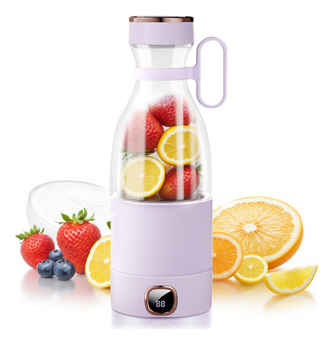 Vaso De Licuadora Portatil Mini Electrodomestico De Cocina Celeste