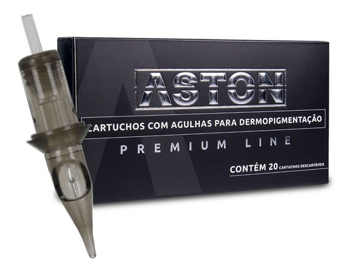 Kit 20 Cartuchos Premium Aston Magnum Para Tatuagem Tattoo Calibre da agulhas 3005