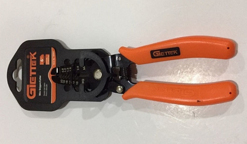 Imagem 2 de 3 de Decapador 6 Giettek Crimpa Corta Decapa Fios De 0.8 Á 2.6mm