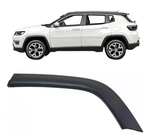 Moldura Paralama Traseiro Esquerdo Jeep Compass 2017 A 2021