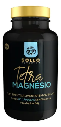 4 cápsulas de magnesio, 60 cápsulas, dimalato, taurato, citrato y bisglicina