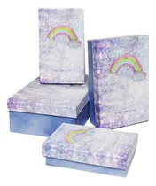 Comprar Alef Cajas De Regalo De Anidación Decorativas De Alef --4 De