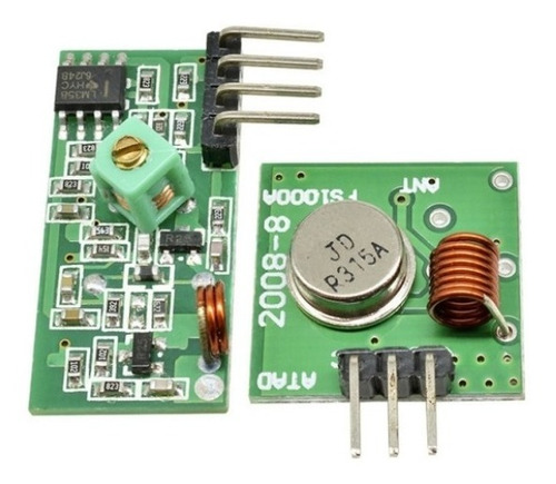 Modulo  Rf 433mhz Emisor Y Receptor 50-200m Pic Arduino Ptec