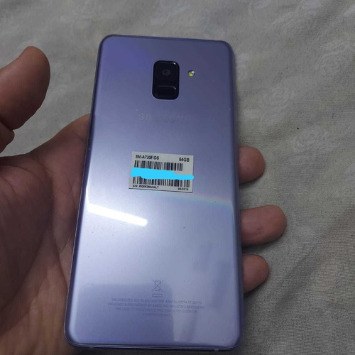 Samsung A8+ Ametista 64gb Completo