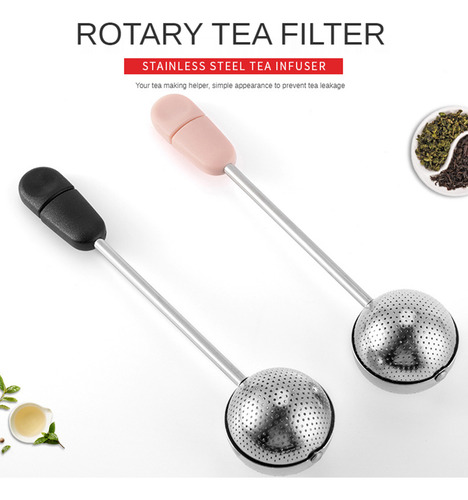 . Bola De Té Con Infusor De Acero (bk) Para Café, Esfera De