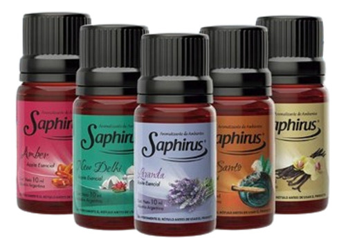 Aceites Esenciales Saphirus (pack X 6)