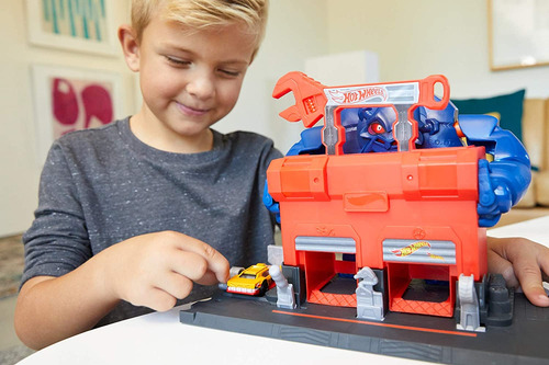 Set De Juego Hot Wheels Creature Attack Gorilla