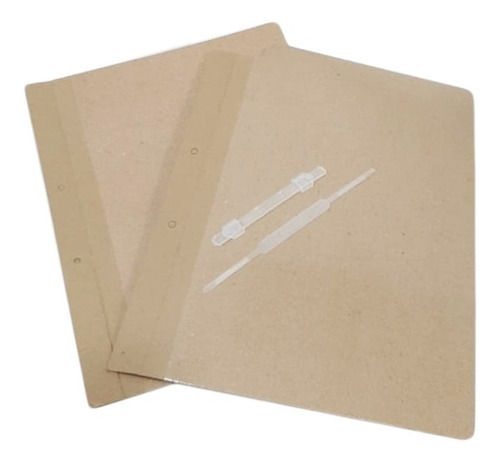 Imagen 2 de 7 de Carpeta Yute 600 Gms Para Archivo Refuerzo En Papel Kraft