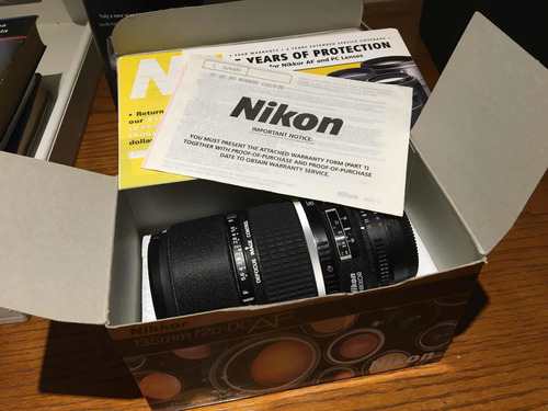 Nikon 135mm F2 Dc Consultar Rebaja