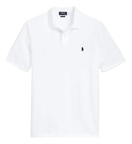 Camiseta blanca polo ralph lauren hombre sale