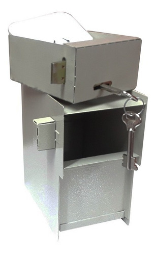 Caja Fuerte Simulada Enchufe Pared De 15cm Fondo Doble