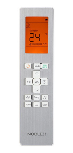Aire acondicionado Noblex split frío/calor 2881 frigorías blanco 220V NXS32HA3AN