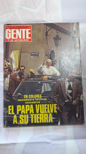 Revista Gente 724  Dc10 Chicago Juan Pablo Ii En Polonia