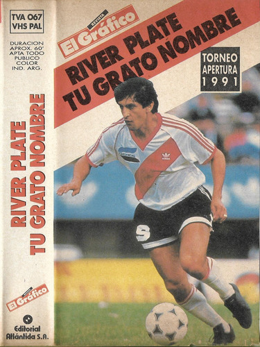 River Plate Tu Grato Nombre Vhs Original El Grafico Futbol