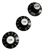 Comprar Kit Knob Volume E Tone Spirit Guitarra Fender Kdvt 3 Unid