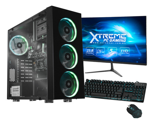 Xtreme Pc Gaming Intel Core I7 10700 16gb Ssd 480gb Monitor 23.8 Wifi