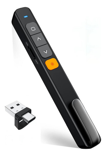 Apresentador Sem Fio Usb Tipo 2 Em 1 Apresentação De Control
