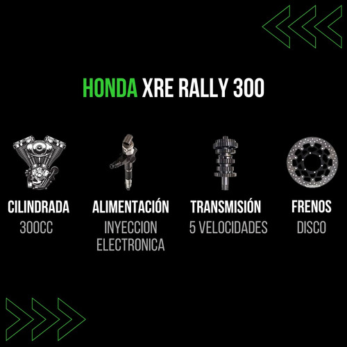 Honda Xre Rally 300 2013 9.4000km