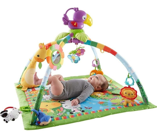 Gimnasio Fisher-price Deluxe Con Música Y Luces