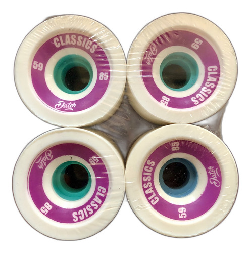 Ruedas Dater 59mm 85a - Old School Classics Skate Longboard