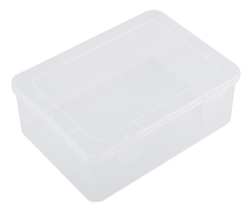 La Caja De Plástico Transparente Rectangular Portátil Engros