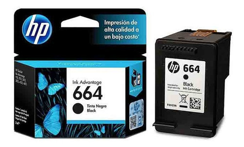 Ltc Cartucho De Tinta Hp 664 Negra Original Para 2135/2675 