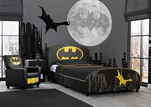 Niños Delta Tapizados Cama Gemela, Dc Comics Batman