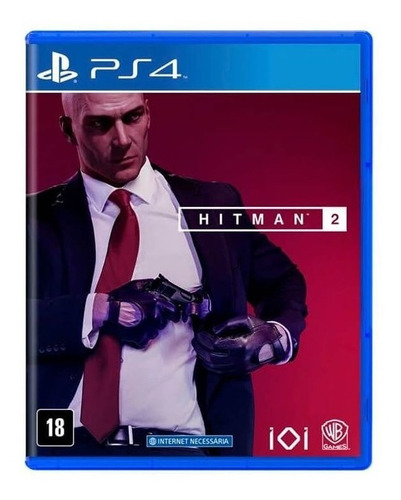 Jogo Hitman 2 Mídia Física Ps4 Lacrado Original Playstation