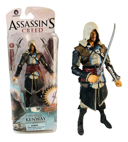 Figure - Edward Kenway - Assassins Creed Iv - Mcfarlane (Usado)
