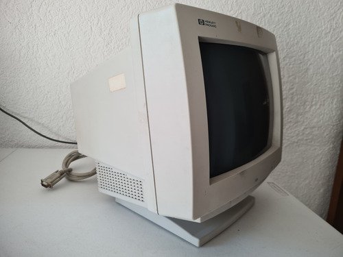 Monitor Vintage Crt Hp 13 Pulgadas Vga Analogo Beige (Usado)