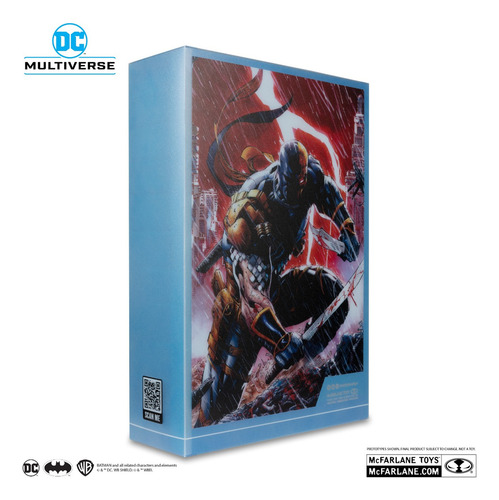 Figura 7 Dc Multiverse - Deathstroke (dc Rebirth)(frostbite)(gold Label)