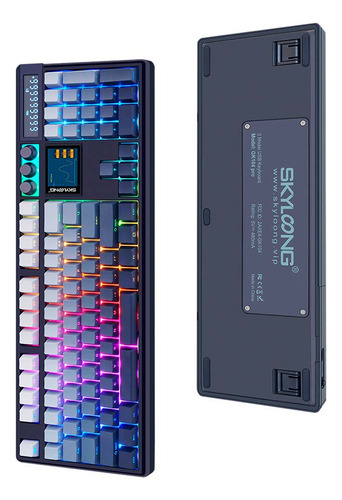 Teclado Gamer Mecanico Skyloong Gk104 Pro Twilight Southside