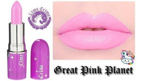 Lime Crime Unicorn Lipstick Great Pink Planet Labial