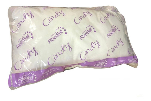Imagen 5 de 6 de Almohada X2 Unid Fiberball Cindy 70x40cm Vellon Envio Gratis